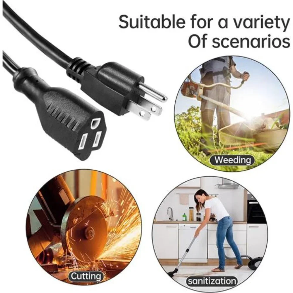 Waterproof Power Extension Cord,Indoor/Outdoor(Marked General Use on The Tag)